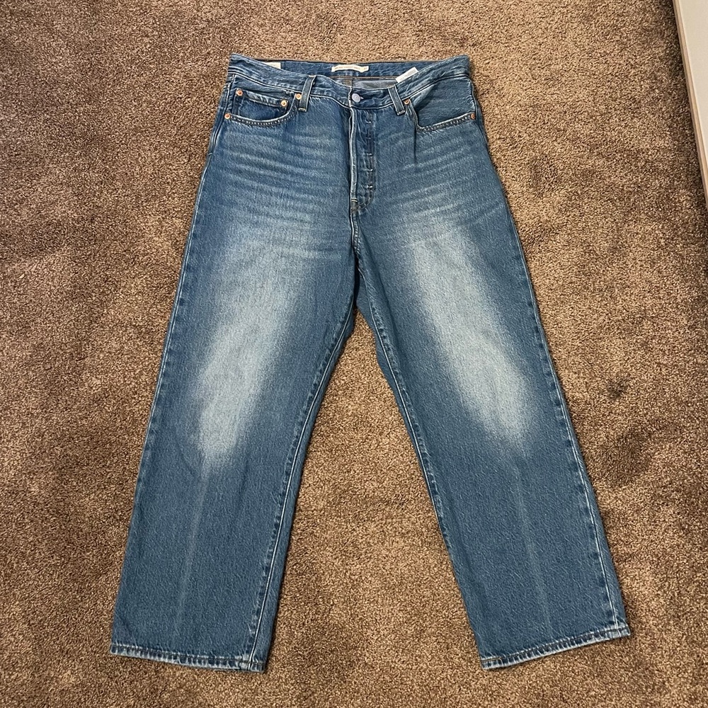 Levi’s Ribcage Straight ankle, Lyocell blend, 31